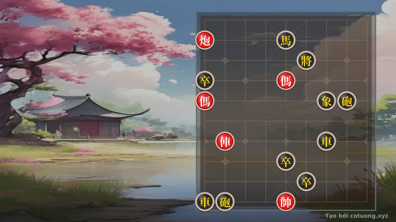 Thế cờ: Red Cannon at 9th File, 9th Rank: Defensive Counterattack Artistry in Xiangqi — Cờ Tướng Online
