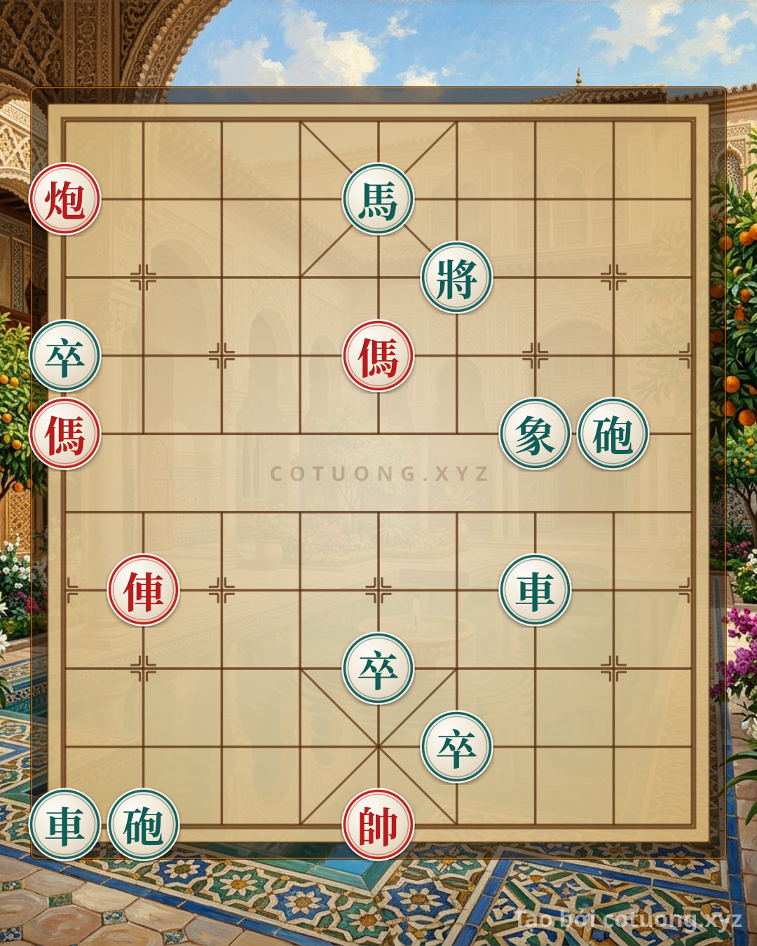 Challenge: Red Cannon at 9th File, 9th Rank: Defensive Counterattack Artistry in Xiangqi - Can you solve it?