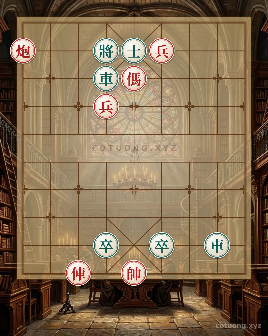 Challenge: Xiangqi Formation 'Two Cannons Two Horses' - King Black's Defensive Strategy in the 'Fire Mirror Mountain' - Can you solve it?
