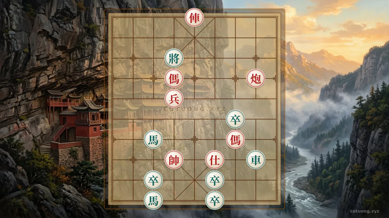 Challenge: Chariot File 5, Knight File 6, and Pawns besiege General File 4 - Can you solve it?