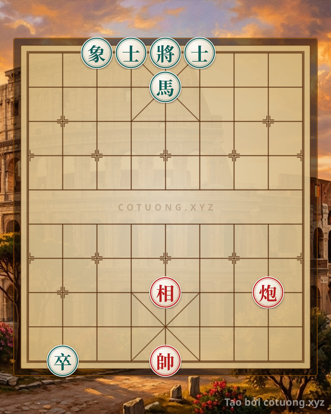 Challenge: Xiangqi (Chinese Chess): The Trick to Deceive the Black General in the 'Red Cannon' Formation - Can you solve it?