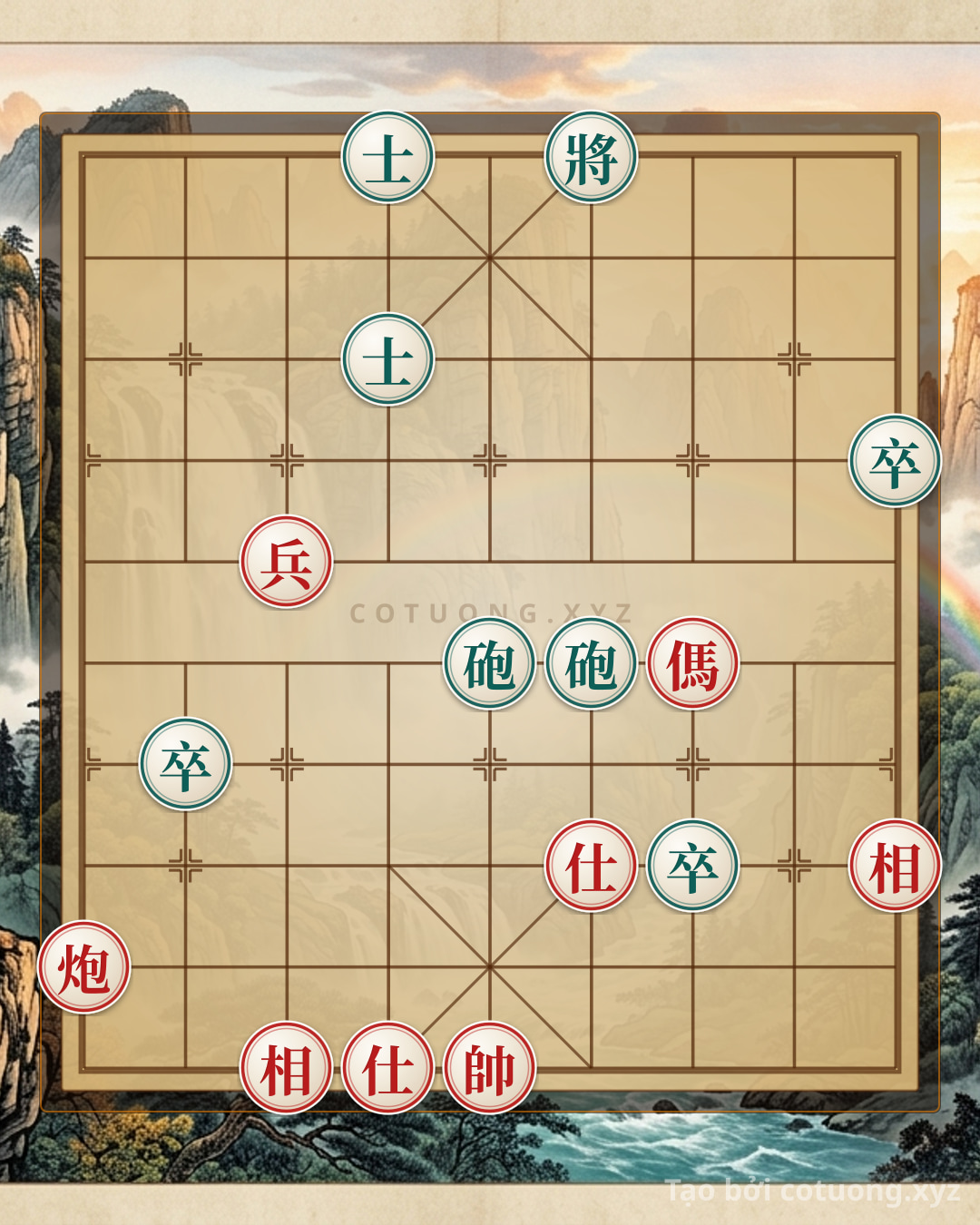 Challenge: The Classic Xiangqi Trap: How the Red Rook Horse Breaks the Black Cannon's Defense - Victory Like the Battle of Red Cliffs! - Can you solve it?