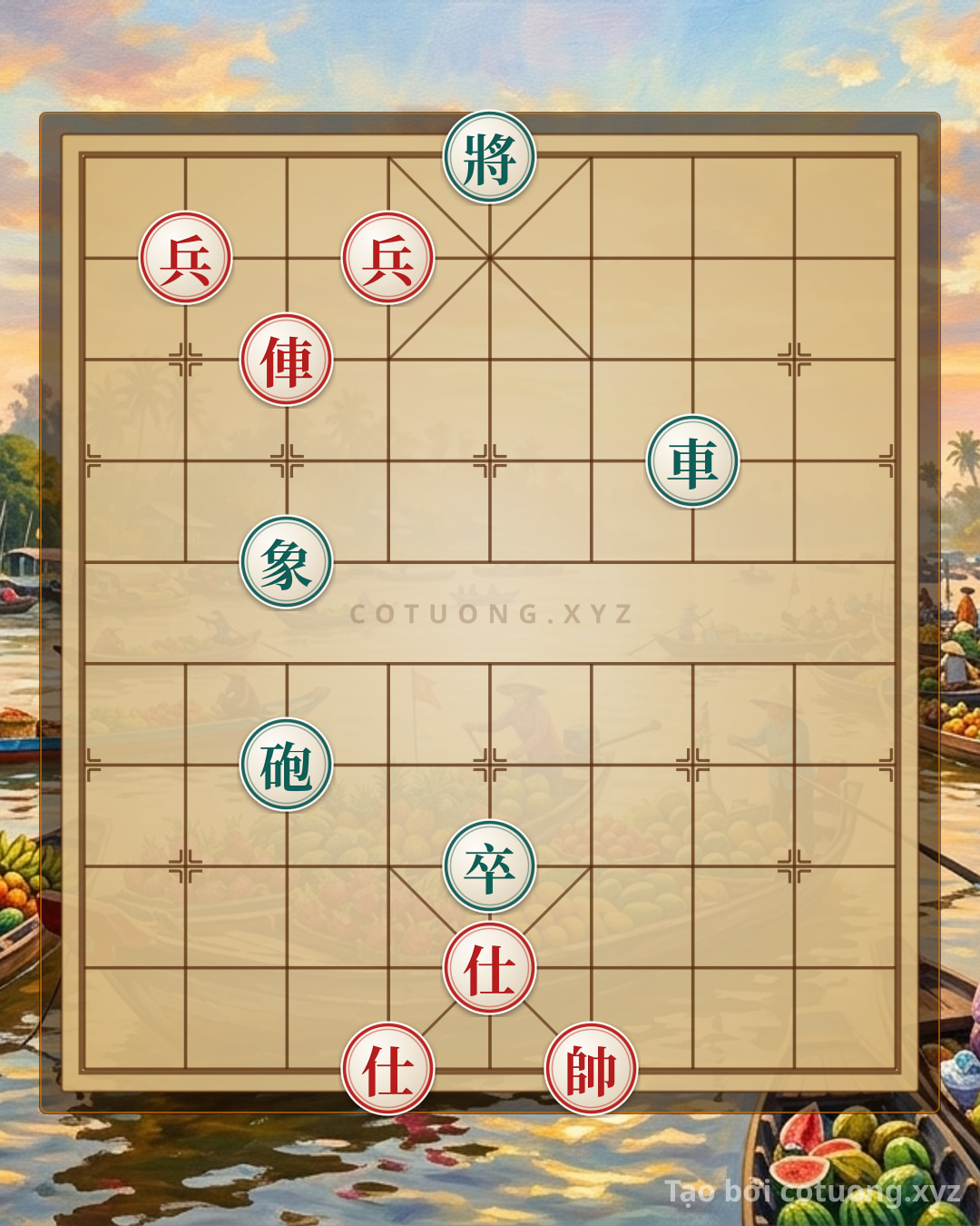 Challenge: Black General: Defensive Counterattack Art in a Tricky Chess Position - Can you solve it?