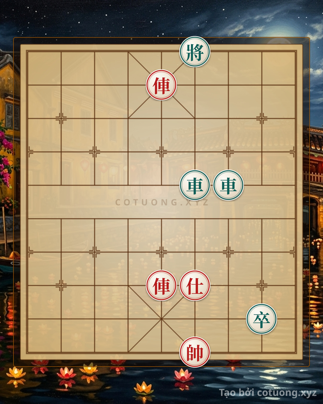 Challenge: Double Rook Counterattack: 
