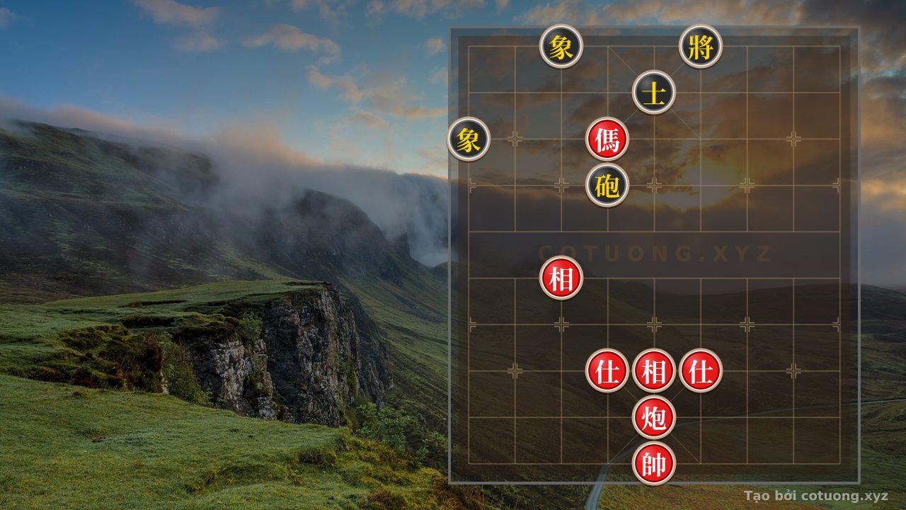Thế cờ: The 'Empty Cannon' Formation - A 5-Move Strategy to Defeat the Black General — Cờ Tướng Online