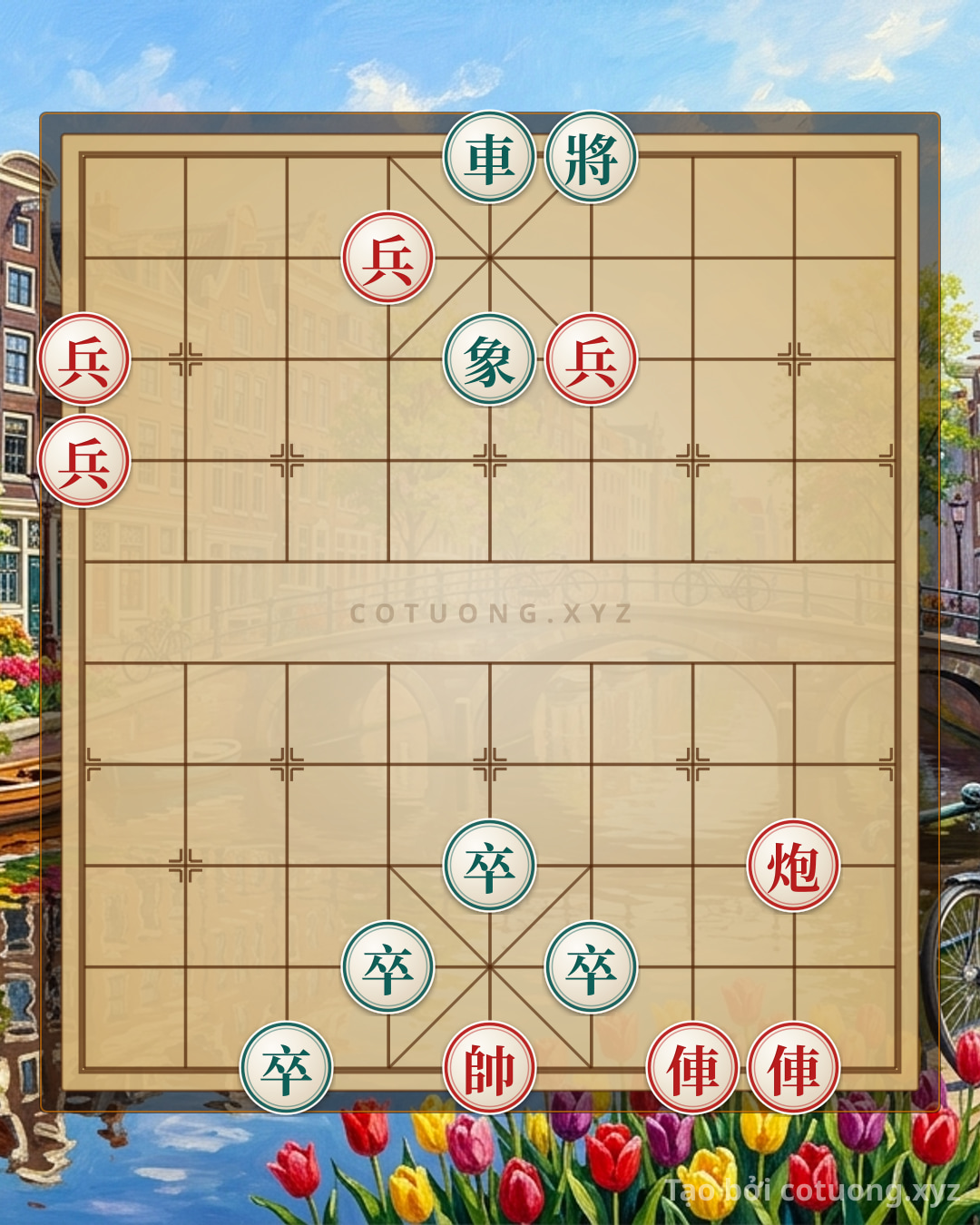 Challenge: Classic Checkmate: The Secret of 2 Rooks and Cannons vs. 4 Chariots and Elephants in One Legendary Move! - Can you solve it?
