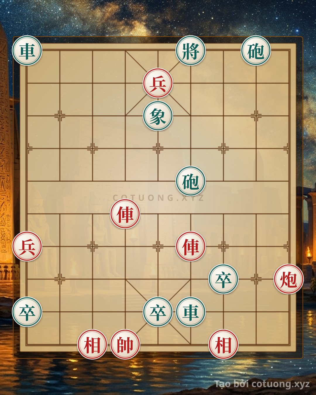 Challenge: Xiangqi Defense Secrets: Black Under Pressure, Red Blocking Cannon Paths - Tactical Solutions to Turn the Tide - Can you solve it?