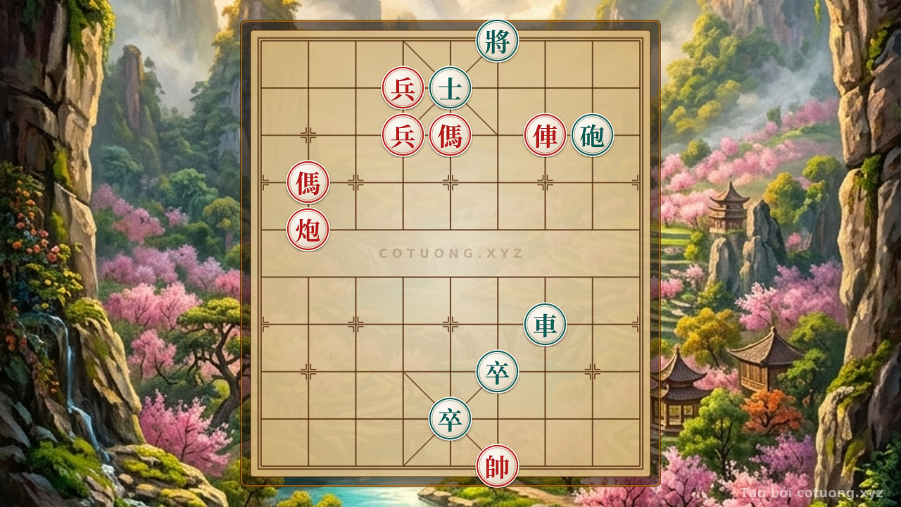 Thế cờ: Breaking the Barrier with Aggressive Flanking Tactics — Cờ Tướng Online