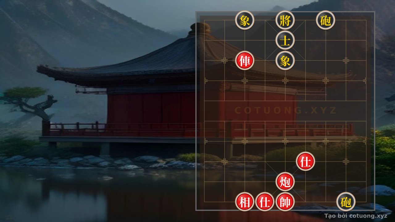 Thế cờ: Cờ Tướng: Xe Đỏ Lộ 7 Đánh Thắng Pháo Đen Lộ 8 Trong Thế Cờ 'Sát Pháp' — Cờ Tướng Online