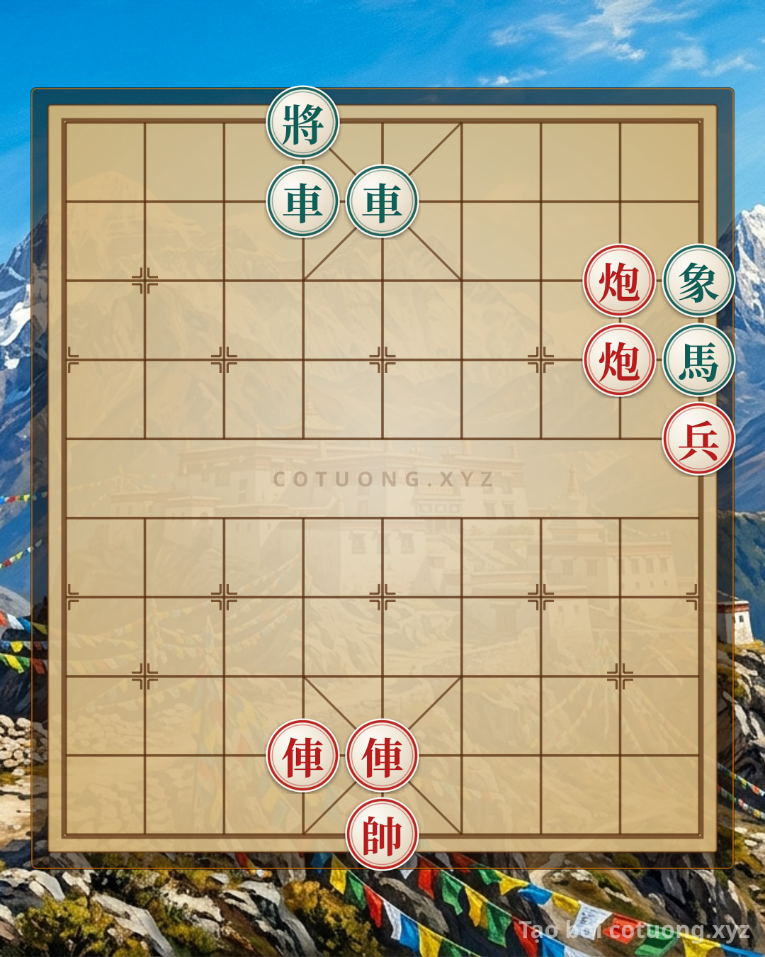 Challenge: Xiangqi: Red's Strategic Attack - Cannon Trap and Chariot Thrust - Can you solve it?