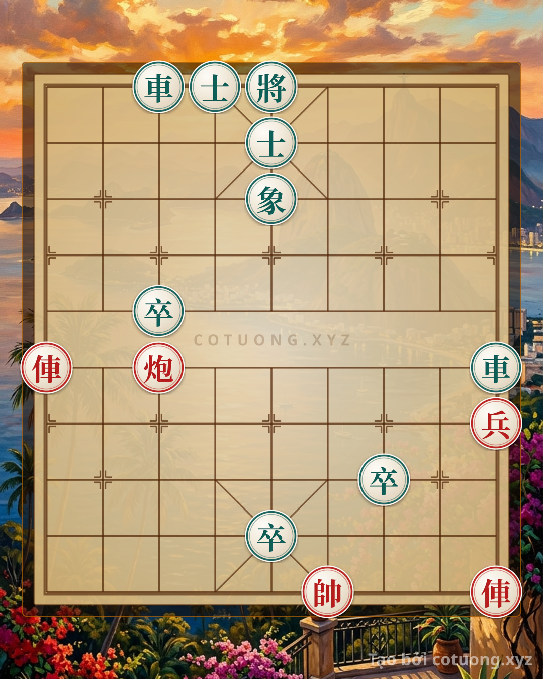 Challenge: Xiangqi: Defensive Tactics to Counter Opponent's Offensive Moves - Can you solve it?