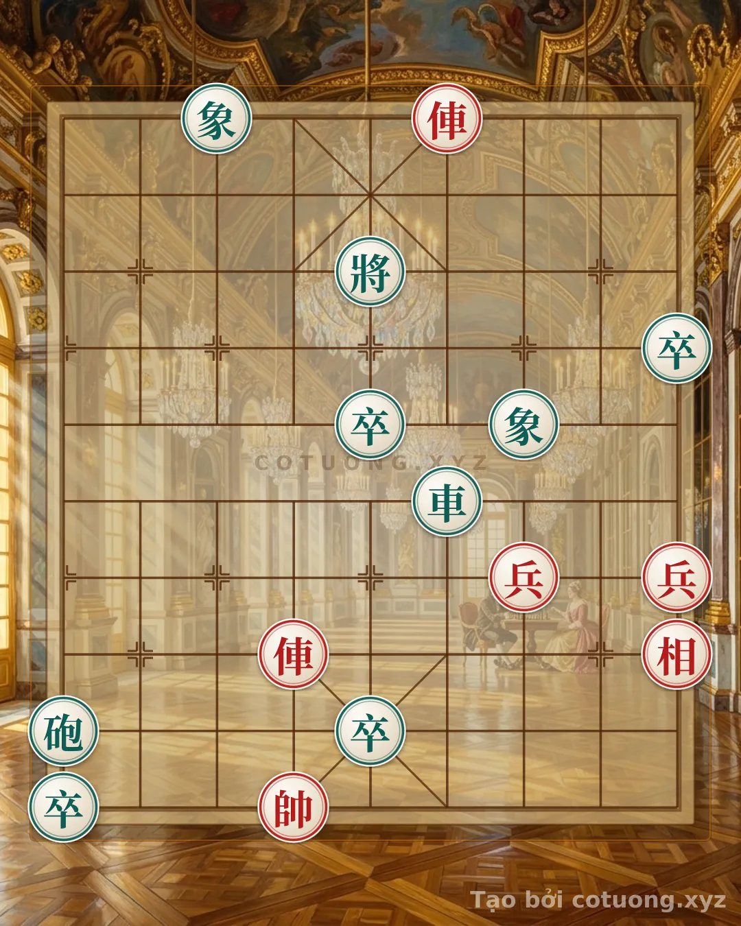 Challenge: The 'Red and Black' Formation Revisited: Red's Elephant Attacks the General, Black Defends Like 'White Dragon' - Can you solve it?