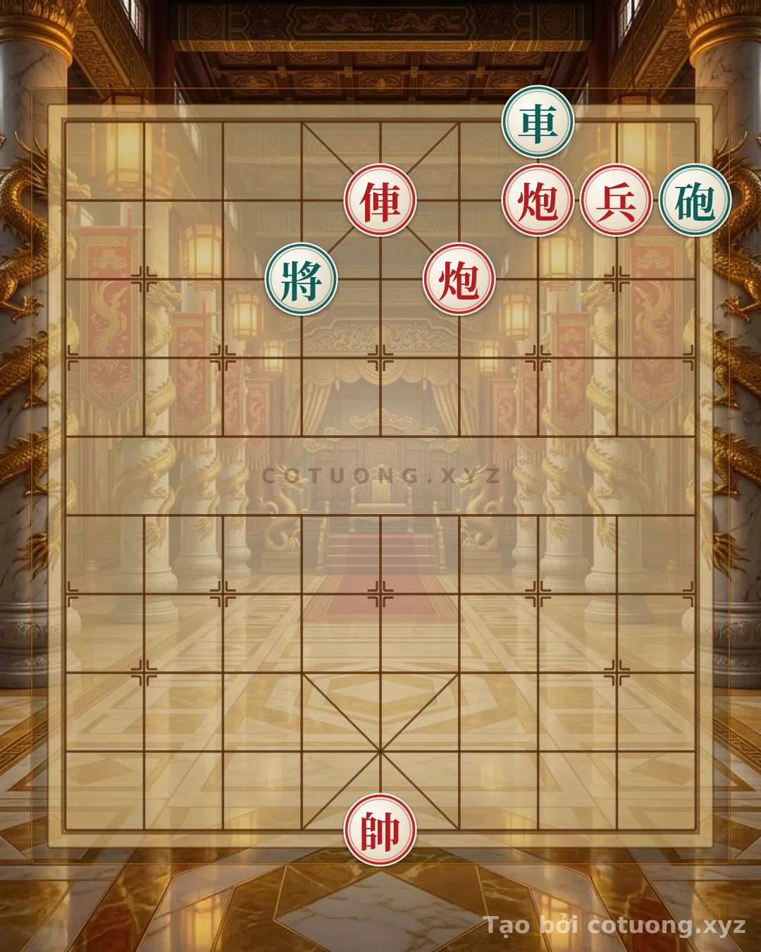 Thế cờ: Xiangqi: Black Rook and Red Cannon - Strong Defensive Tactics — Cờ Tướng Online
