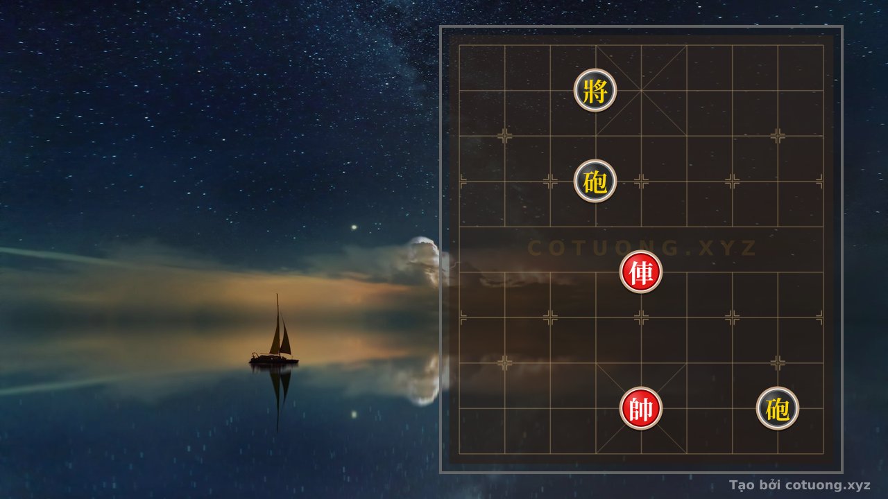 Thế cờ: Defensive Counterattack Trick: Piercing the Black's Opening Strategy in Self-Arranged Chessboard — Cờ Tướng Online