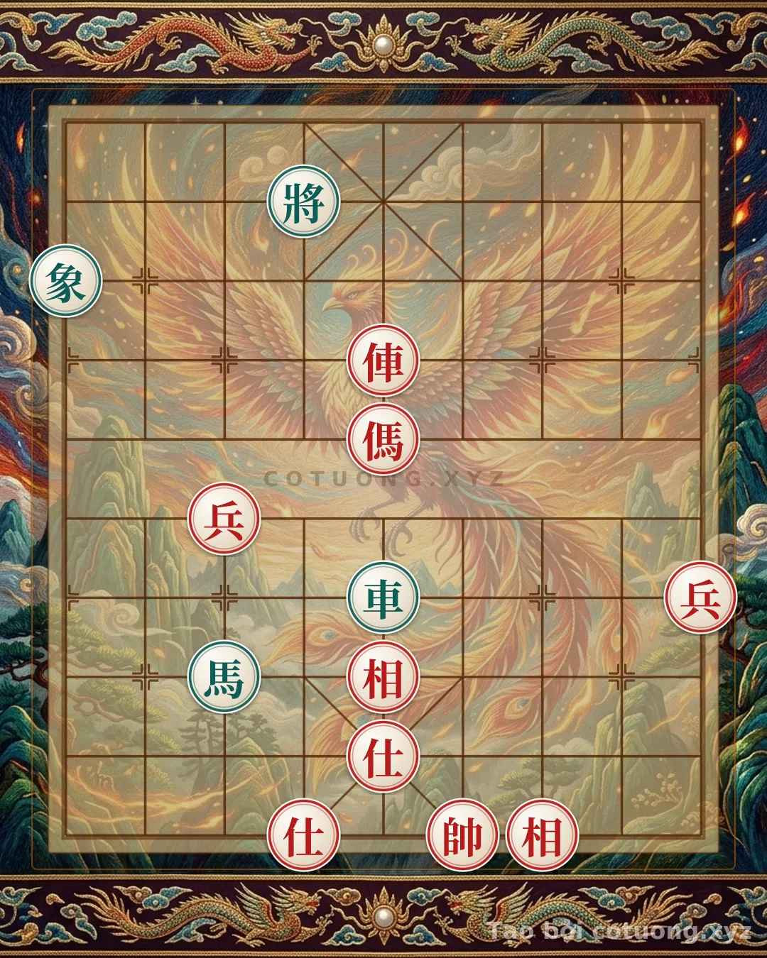 Challenge: Red's Strategy in the 'Chariot Attacking the General' Formation - The Secret to Victory with Courage - Can you solve it?