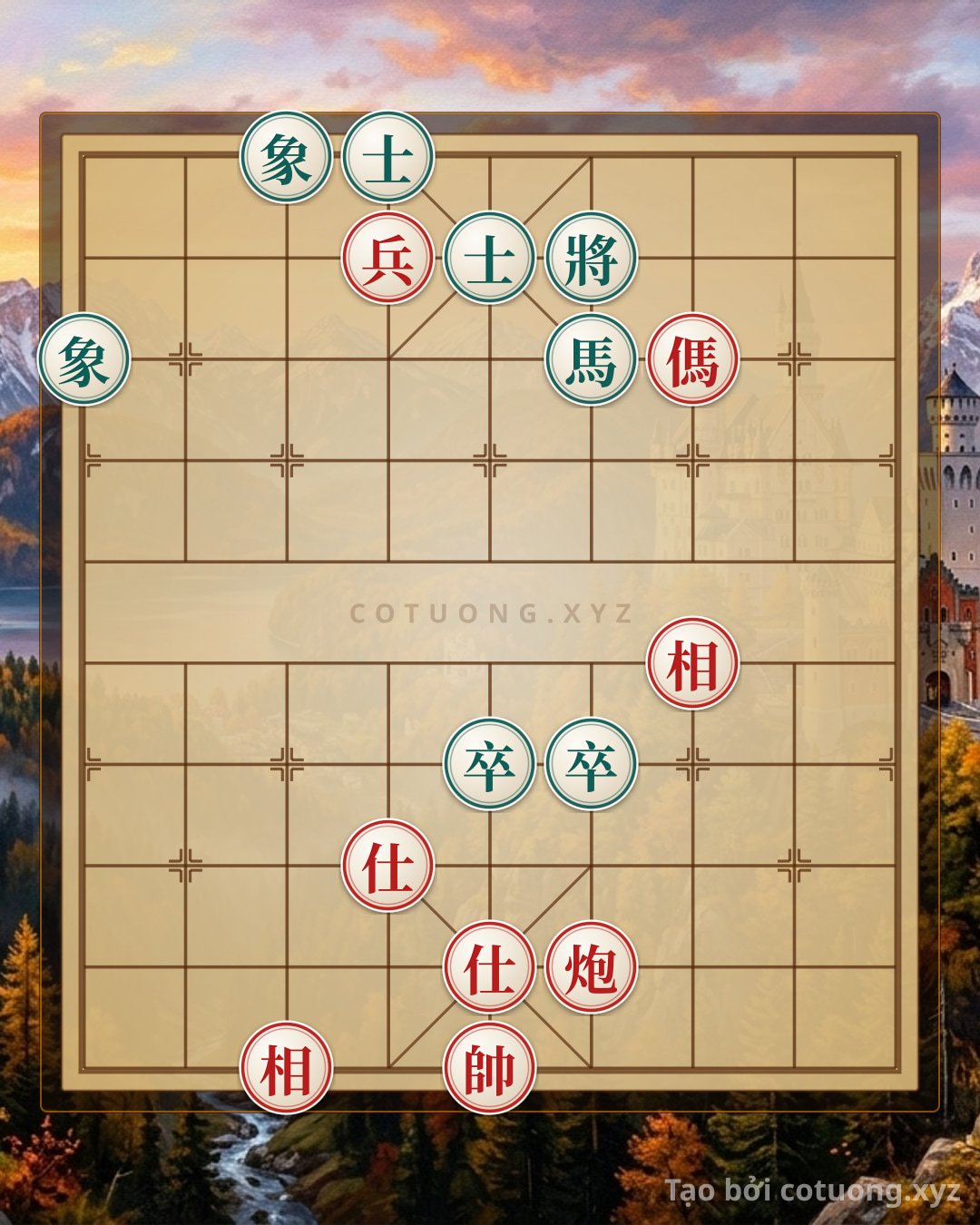 Challenge: Xiangqi: Defensive Counterattack Tactics Against Red's Deadly Attack - Can you solve it?