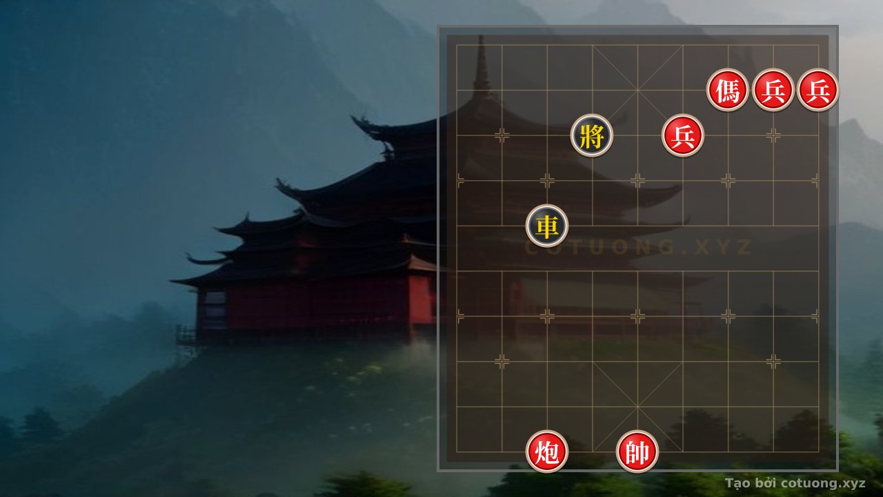 Thế cờ: Xiangqi: Black Chariot Escapes from Red's Attack - Master Defense Tactics — Cờ Tướng Online
