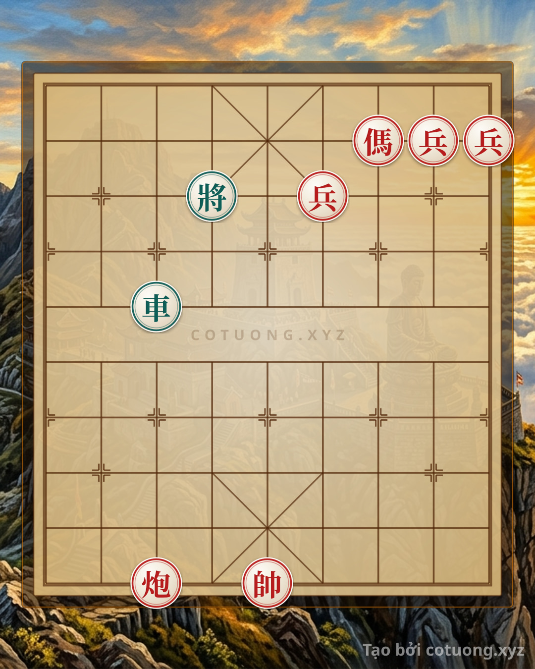 Challenge: Xiangqi: Black Chariot Escapes from Red's Attack - Master Defense Tactics - Can you solve it?