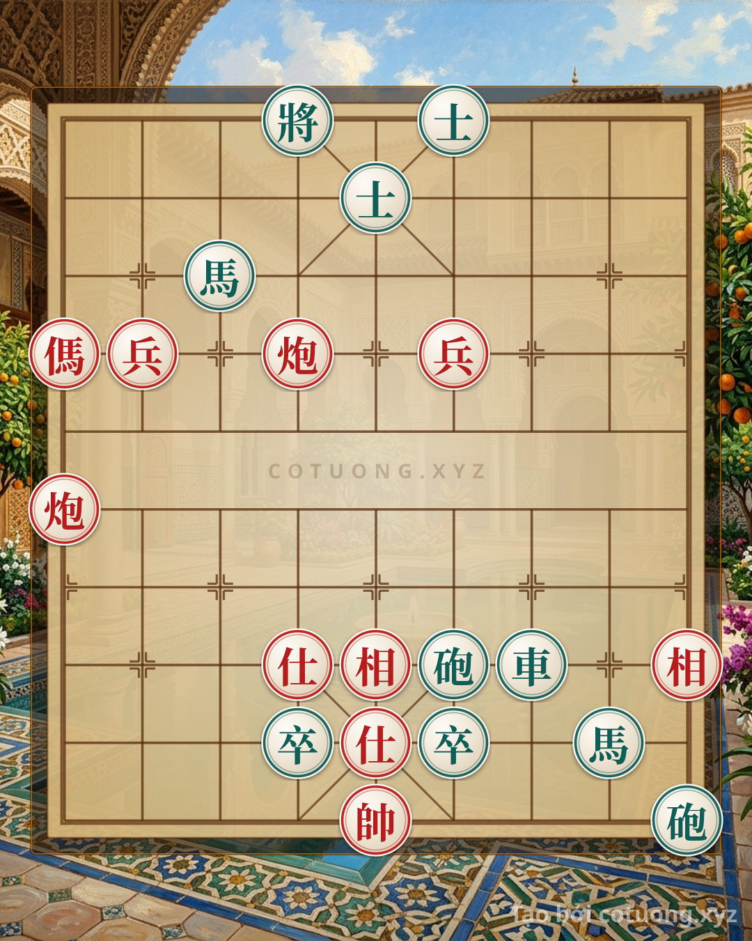 Challenge: Xiangqi: Red's Breakthrough, Black's Encirclement - Rapid Checkmate Tactics - Can you solve it?