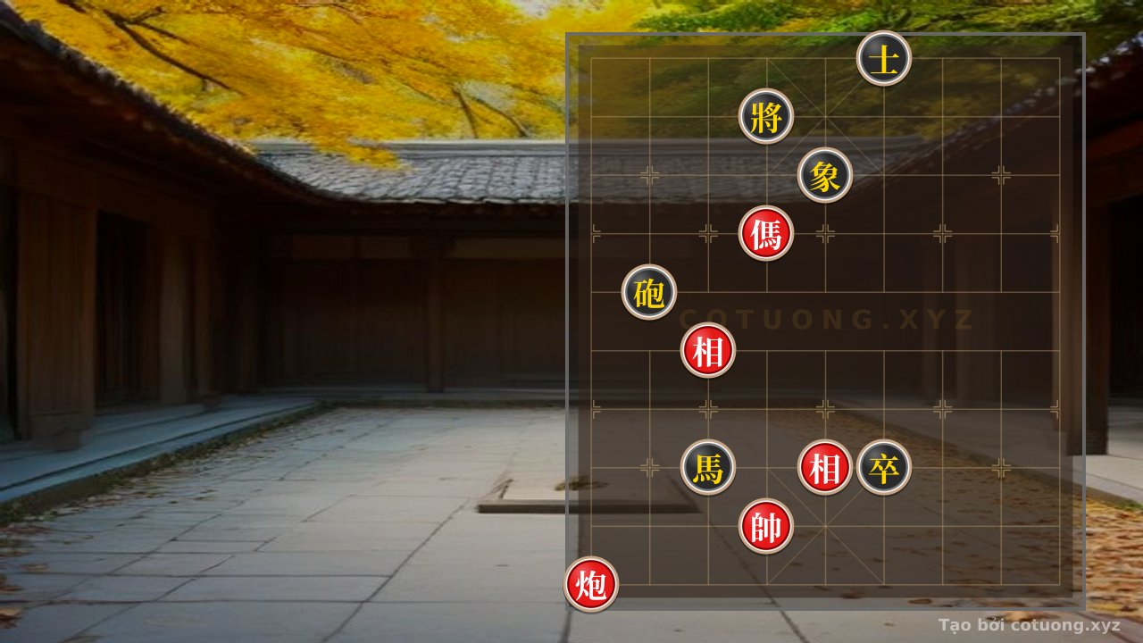 Thế cờ: Xiangqi: The Red Army's Pawn Break - The 'Black Horse Leap' Strategy in the Battle of Xichibi — Cờ Tướng Online