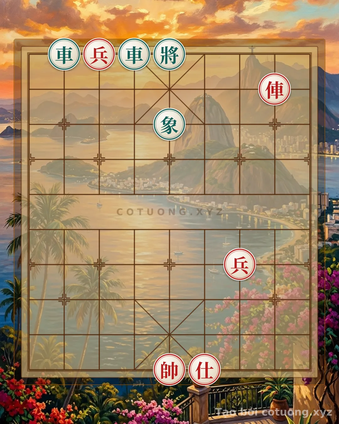 Challenge: Black's Deadly Trap! Red Rook at 2nd File Strikes, Red Pawn at 3rd File Swings Like an 'Eagle' - Can you solve it?
