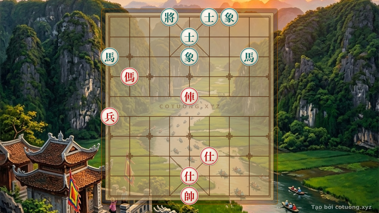 Thế cờ: Red Rook's Victory: The Unique Strategy of the Rook in Xiangqi — Cờ Tướng Online