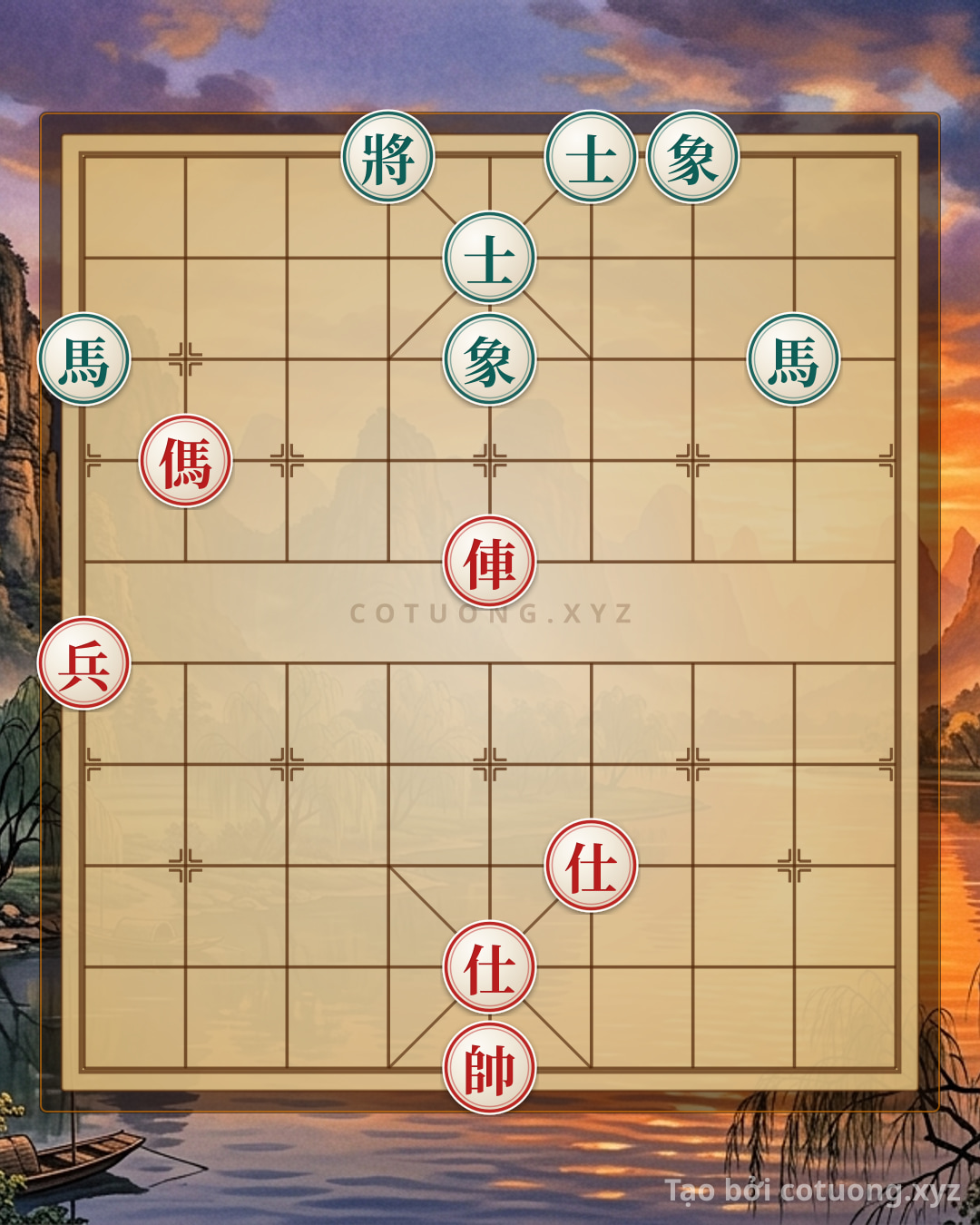 Challenge: Red Rook's Victory: The Unique Strategy of the Rook in Xiangqi - Can you solve it?