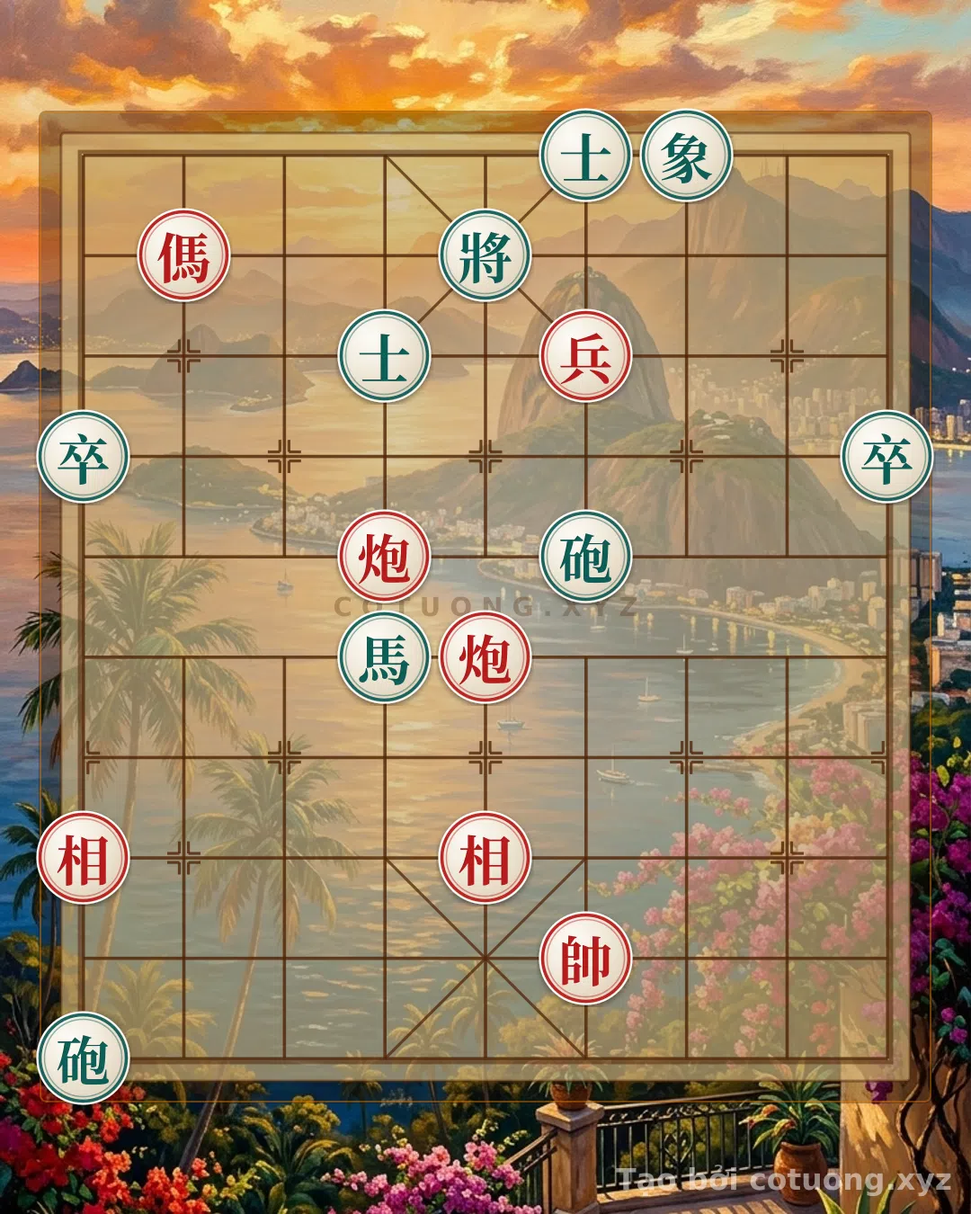 Thế cờ: Xiangqi Upgrade: The Secret to Shooting Empty Cannons When Surrounded — Cờ Tướng Online