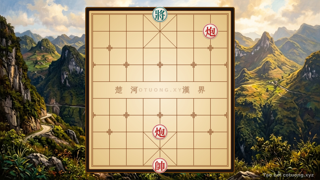 Thế cờ: Xiangqi: Red Cannon Open 2 - Black General's Defensive Tactics — Cờ Tướng Online
