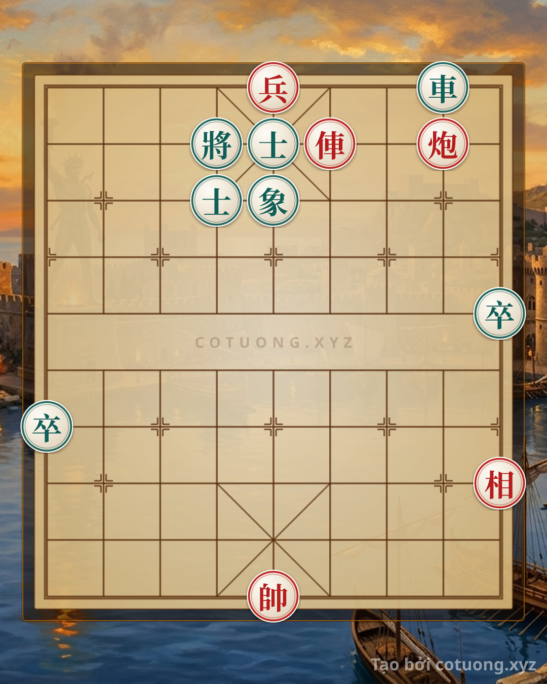 Challenge: Xiangqi: Strategic Breakthrough with Red Chariot on 5th Rank 10 - Can you solve it?