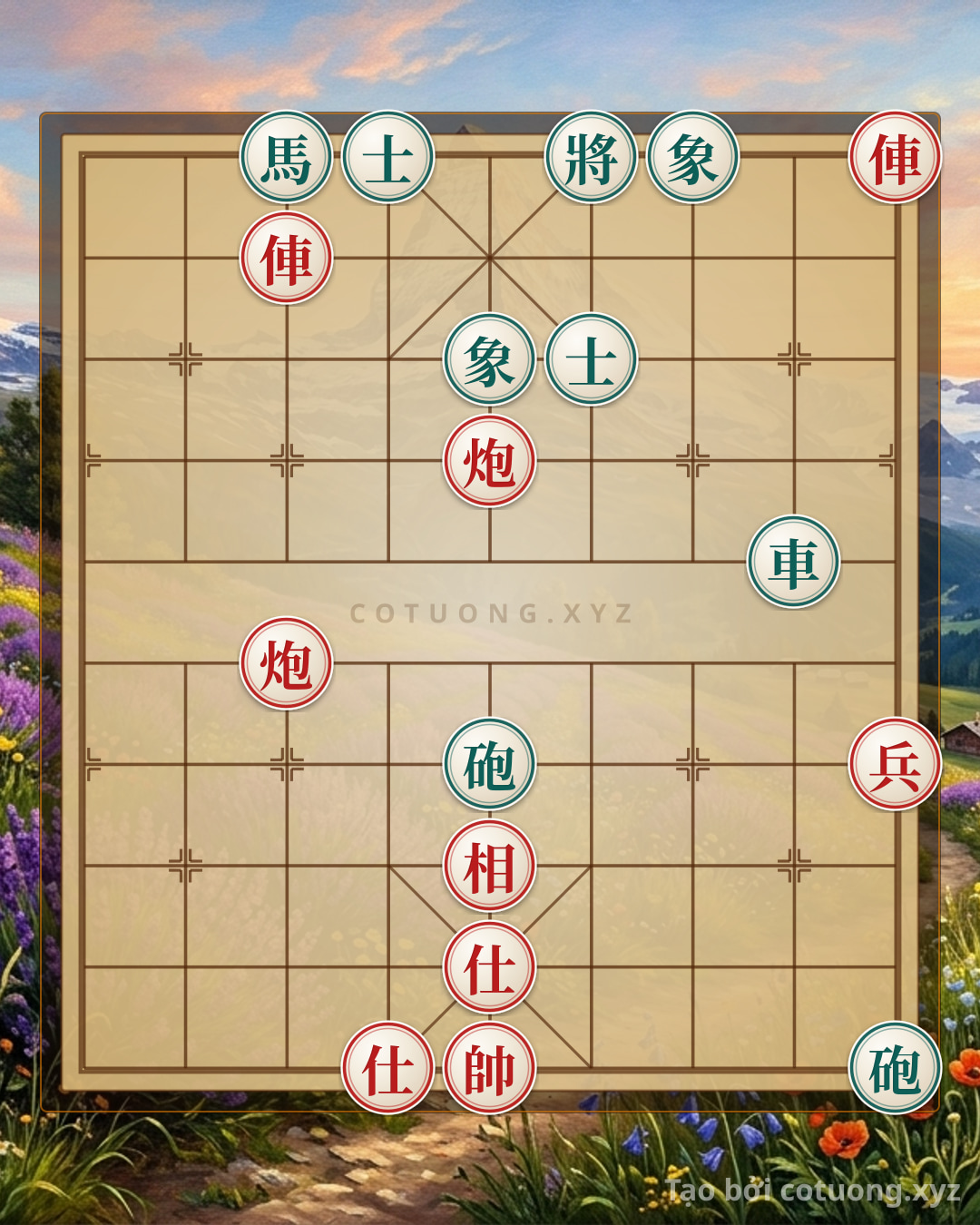 Challenge: Xiangqi XYZ: The Red Onslaught Formation - Tactical Insights for Beginners - Can you solve it?