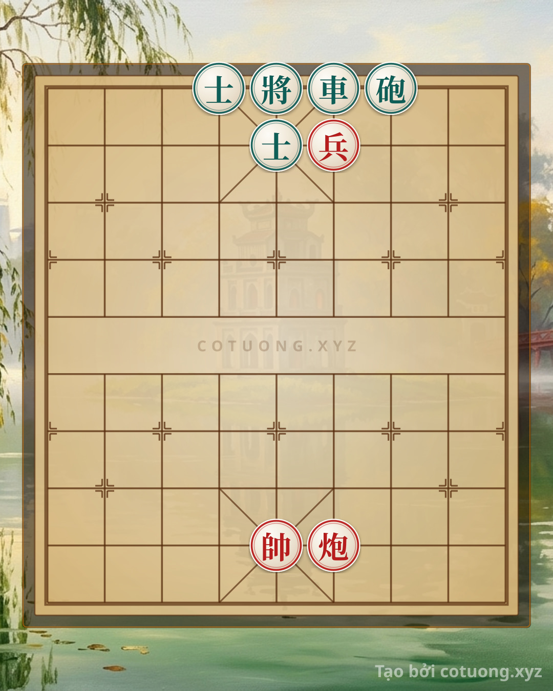 Challenge: The Red Cannon Under Siege: The Most Critical Move in Xiangqi - Can you solve it?