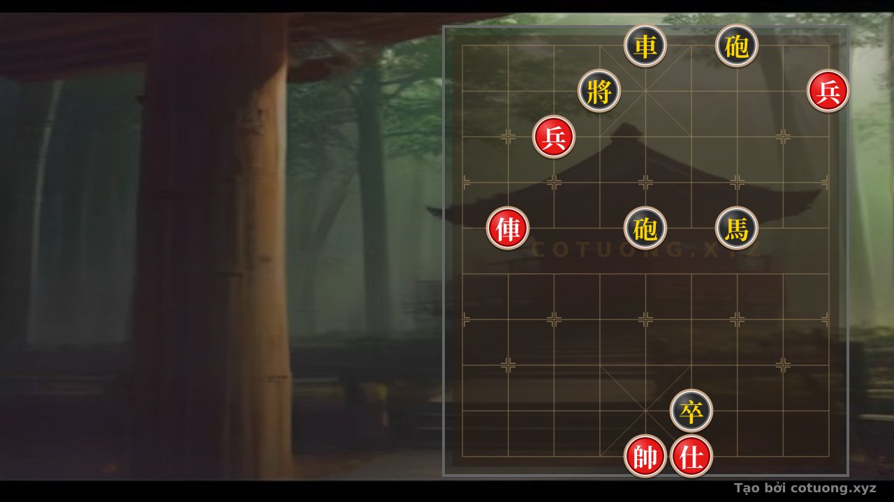 Thế cờ: Red General: Strategy to Defeat the Black Chariot with a Fire Move — Cờ Tướng Online