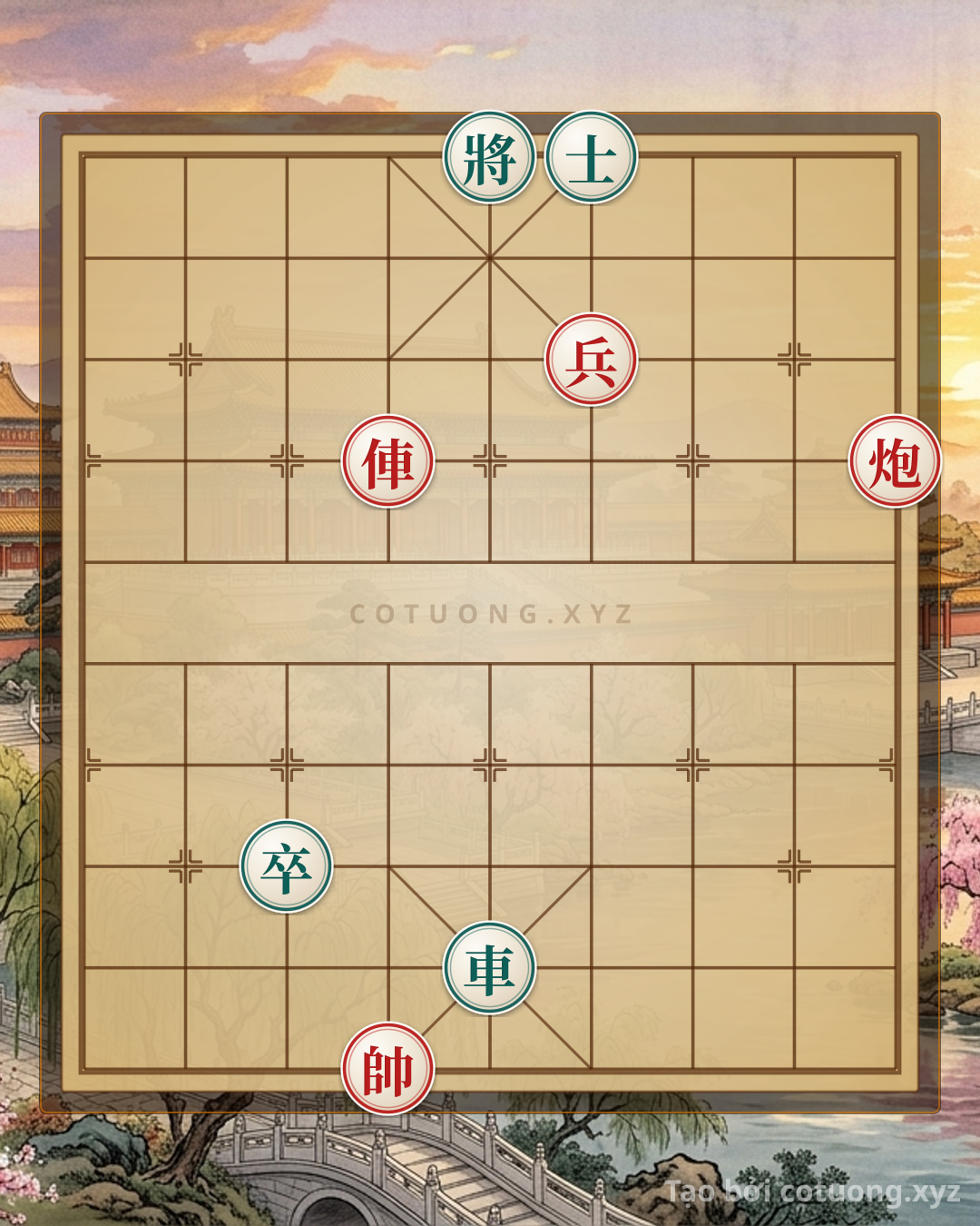 Challenge: The Hidden Trick: When the Black General Exposes, Red Seizes the Counterattack Opportunity! - Can you solve it?