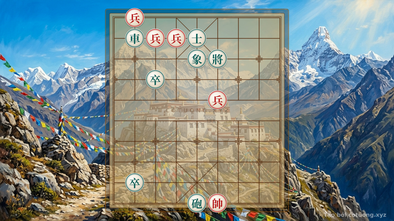 Thế cờ: The Black Encirclement, Red Isolated: 