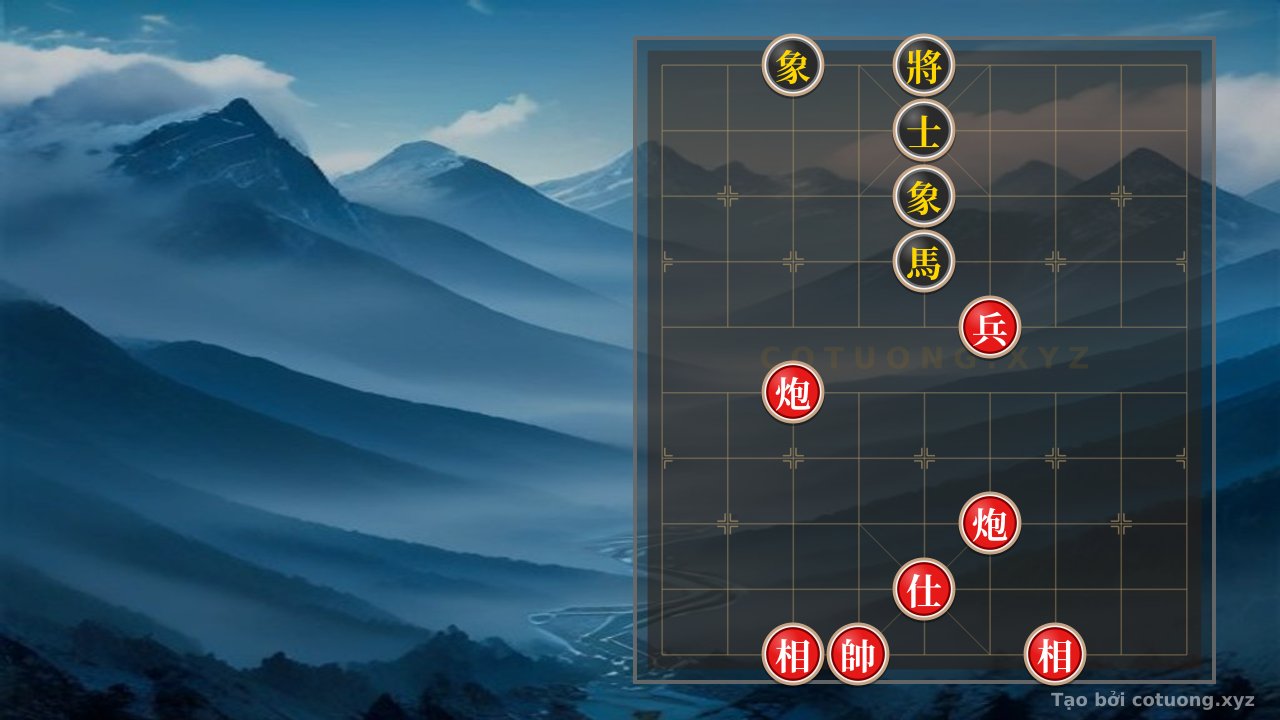 Thế cờ: 'RED ATTACKS, BLACK DEFENDS' – The 'Empty Cannon Trap' Xiangqi requires a mind like a 'one-handed cyclist'! — Cờ Tướng Online