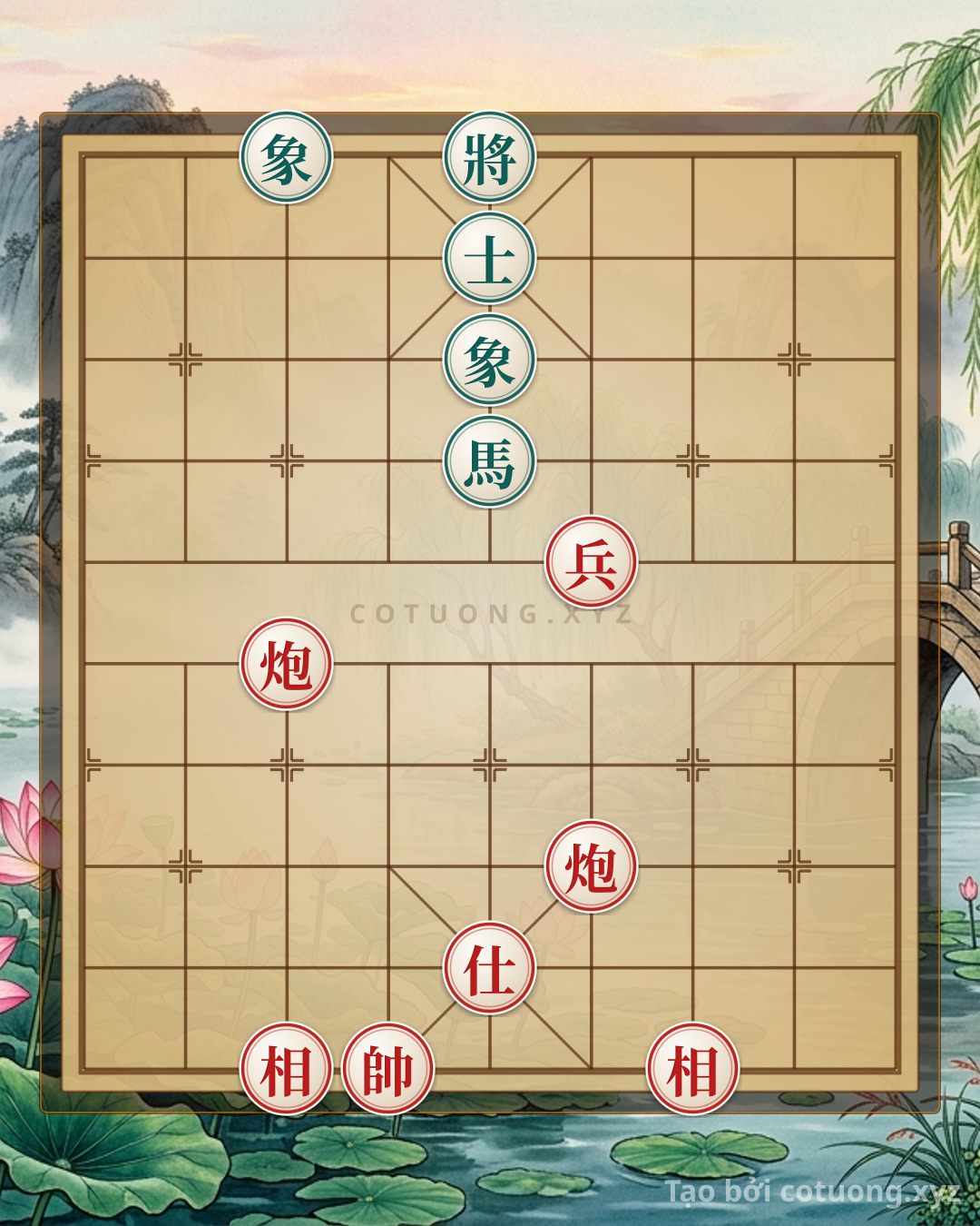 Challenge: 'RED ATTACKS, BLACK DEFENDS' – The 'Empty Cannon Trap' Xiangqi requires a mind like a 'one-handed cyclist'! - Can you solve it?