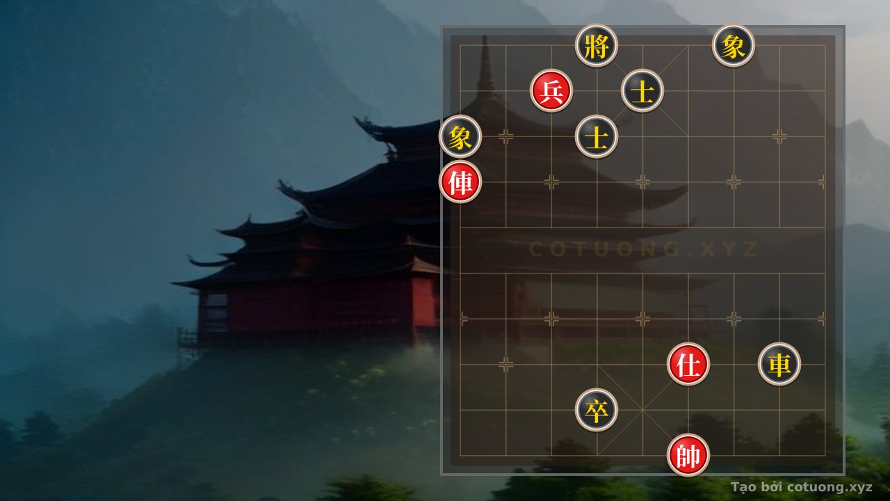 Thế cờ: Xiangqi: Red Chariot Crushes Black Elephant - The Mystical 'River Collapse' Strategy — Cờ Tướng Online