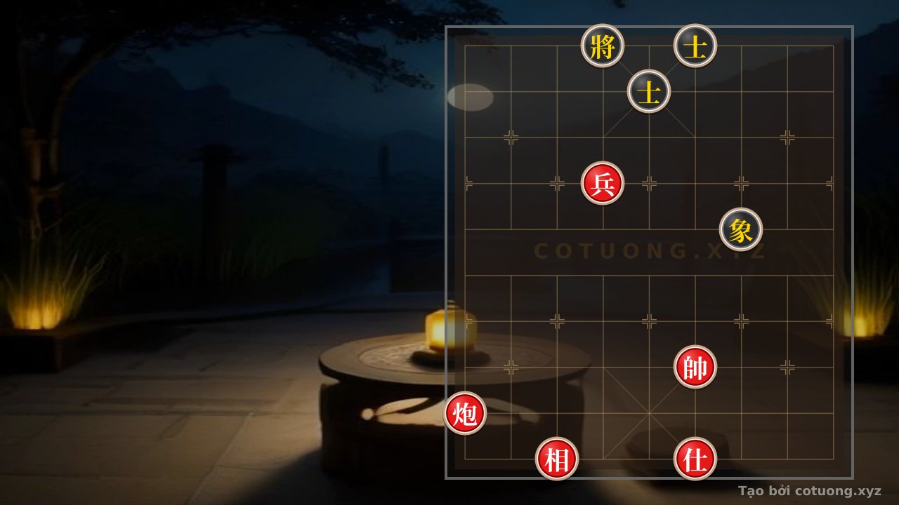 Thế cờ: Thế cờ 'Pháo Đỏ Đánh Thẳng' - Chiến thuật phòng ngự của Tướng Đen — Cờ Tướng Online