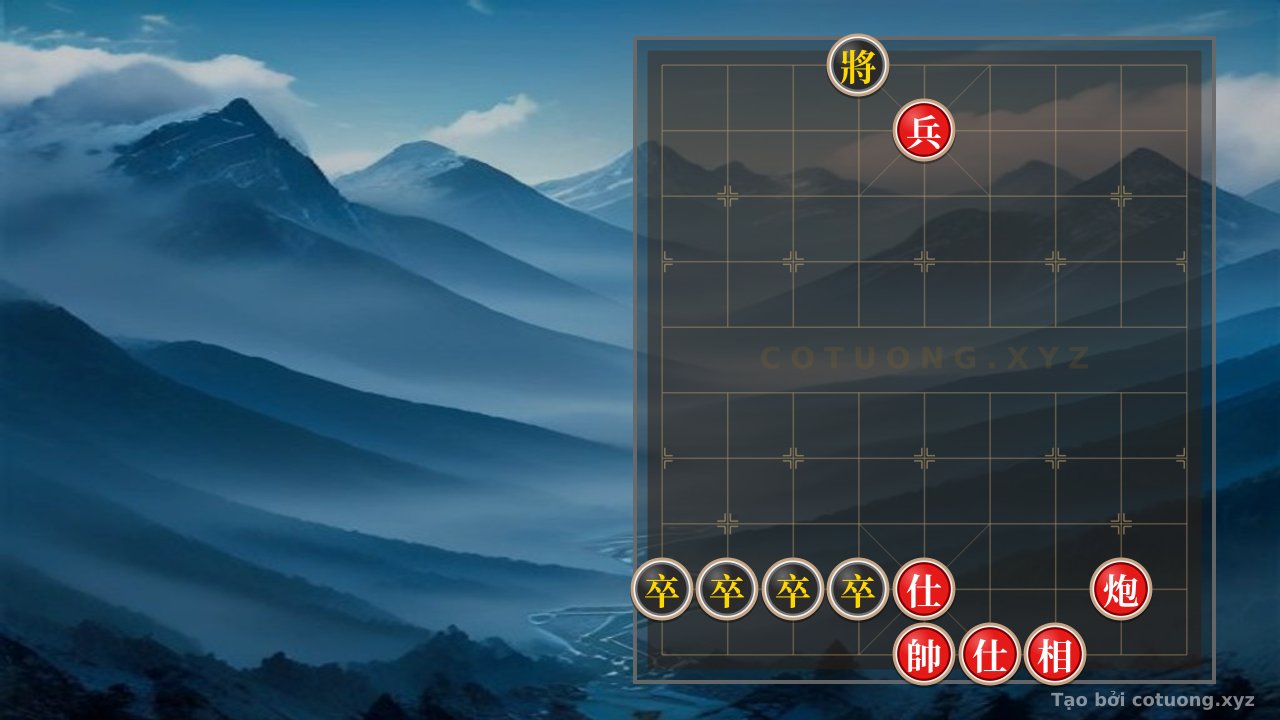 Thế cờ: A Simple Yet Deadly Xiangqi Position: Black General on 4th Rank and Basic Checkmate Lessons — Cờ Tướng Online
