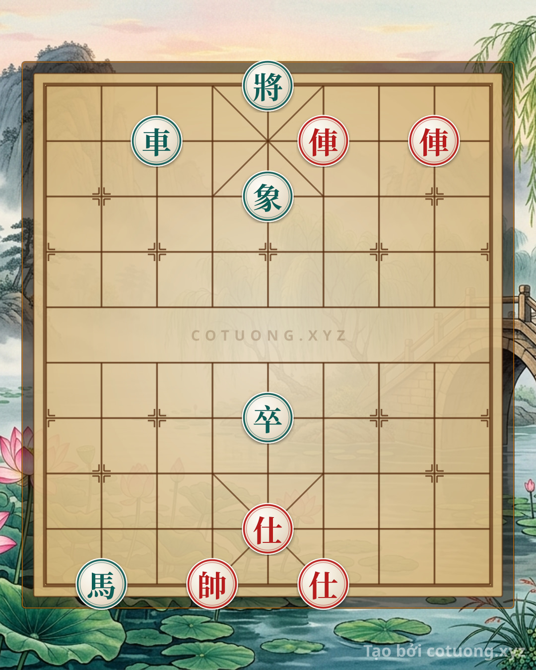 Challenge: Song xa áp đáy, tuyệt sát cung thành - Can you solve it?