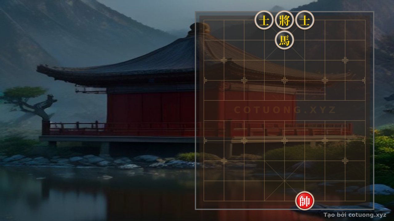 Thế cờ: Red Attacks Black: Advisor and Horse Launch a Surprise Attack, Black's General is Trapped - A Unique Xiangqi Strategy — Cờ Tướng Online