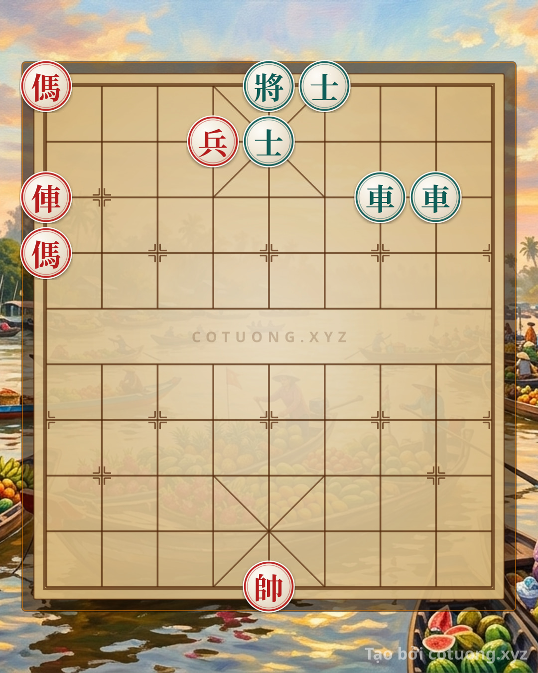 Challenge: Song Horse Attacking the General: High-Speed Sacrifice Tactics in Chinese Chess - Can you solve it?