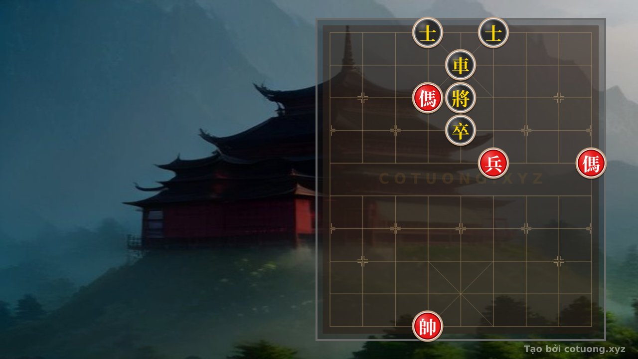 Thế cờ: Art of Defensive Counterattack: Neutralizing Red's 'Attacking Strategy' in the 5/10 Position — Cờ Tướng Online