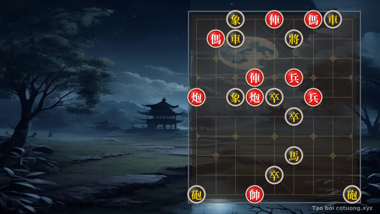 Thế cờ: Red General's Victory Over Black: The 'Elephant and Horse' Strategy Dominates the Battlefield — Cờ Tướng Online