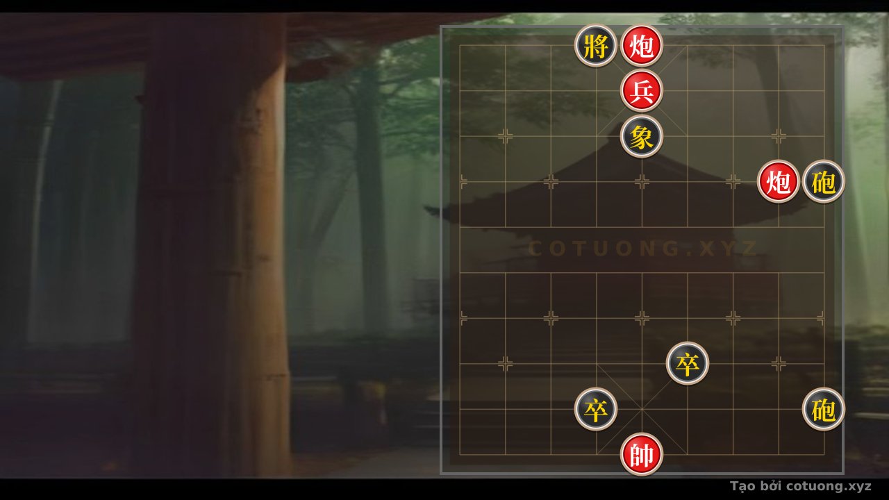 Thế cờ: Breaking the Camp: Red's Strategy to Capture from Position Rook 5 Rank 10 — Cờ Tướng Online