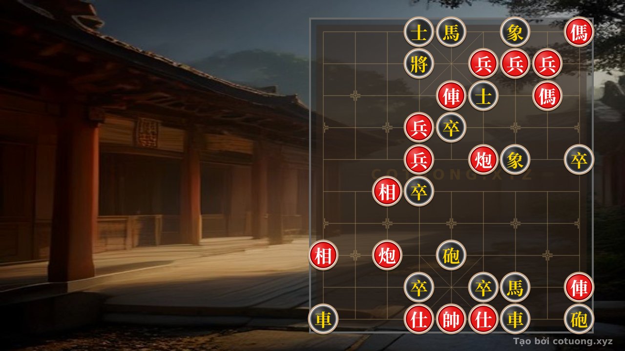 Thế cờ: Xiangqi: Winning the Battle from the First Move of the Red Army — Cờ Tướng Online