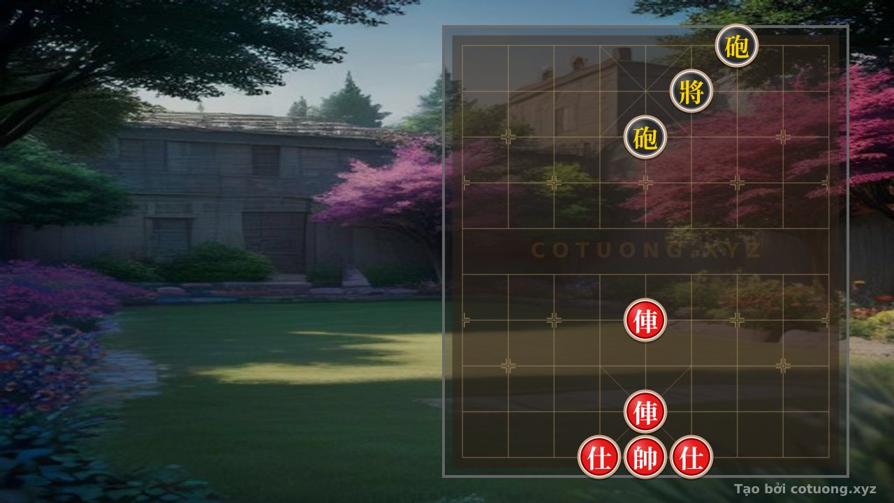Thế cờ: Xiangqi: Black Cannon Trapped - Tactical Moves to Escape the Bag — Cờ Tướng Online