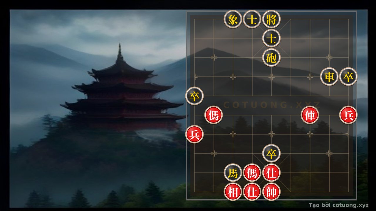 Thế cờ: Xiangqi Pro Tips: How to Counter 2 Horses and 2 Cannons with 2 Advisors, 2 Elephants, and 2 Pawns Against Rook and Cannon - Master Reversal Tactics — Cờ Tướng Online