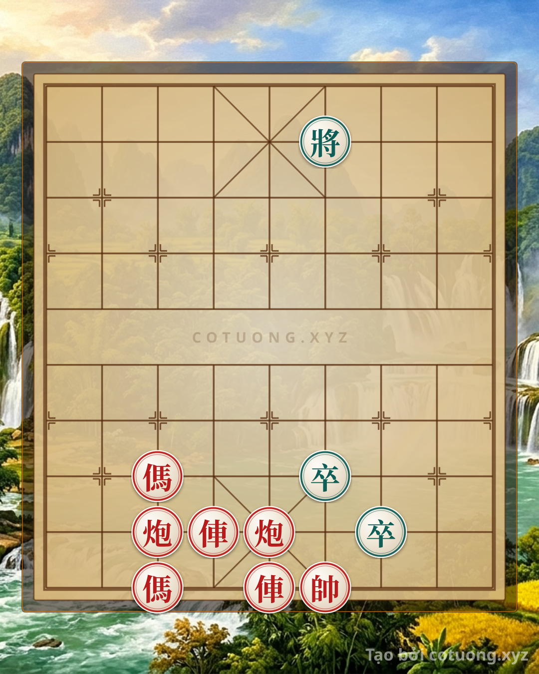 Challenge: Double Horse Slash: An Intriguing Xiangqi Opening - Can you solve it?